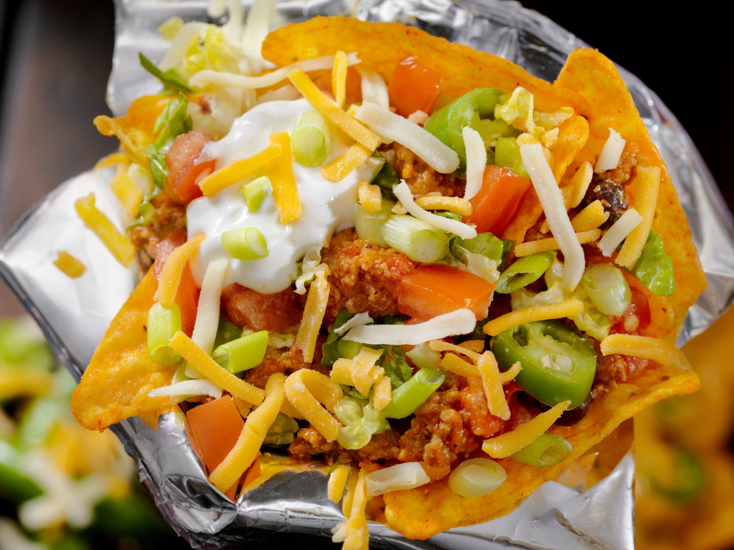 Beef Taco Salad in a Bag